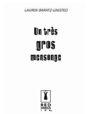 [Jane Taylor 01] • Un Très Gros Mensonge